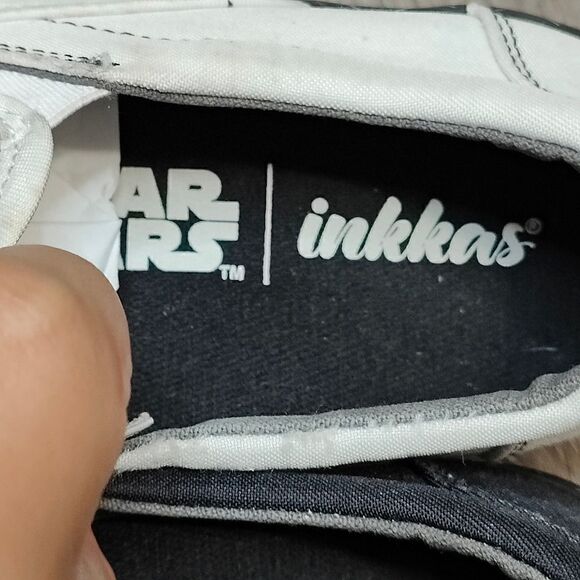 Inkkas Limited Edition R2D2 Star Wars Graphic Slip On Shoes - Picture 15 of 15